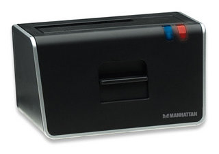 Manhattan 709095 storage drive docking station Black – image 1