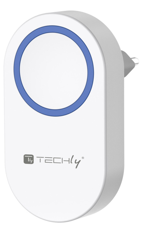 Techly I-BELL-RING05R doorbell chime White – image 1