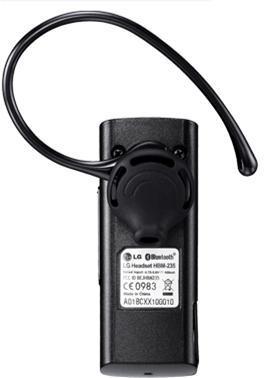 LG HBM-235 Headset Wireless Bluetooth Black – image 3