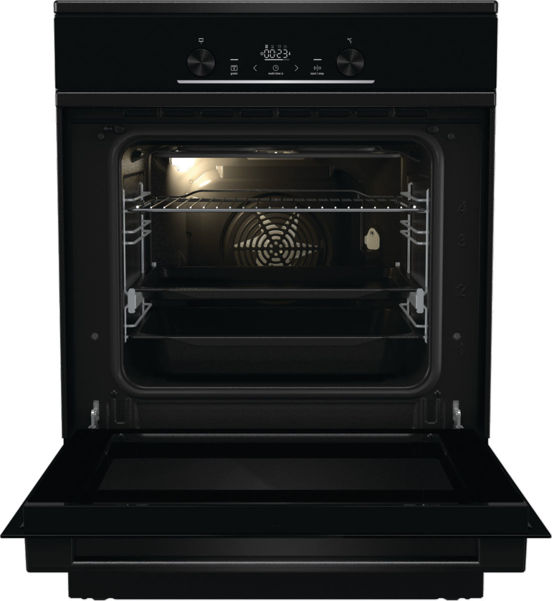 Gorenje GEIT6E62BPG cooker Freestanding cooker Electric Zone induction hob Black – image 4