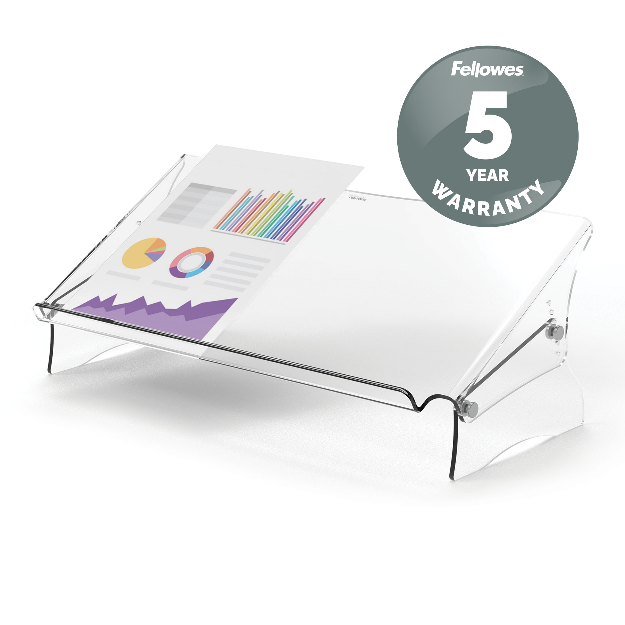 صورة منظم ورق وكتيبات Fellowes 9731301 أكريليك شفاف A3/A4
