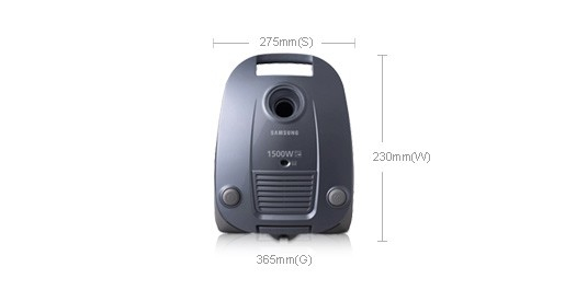 Samsung SC4185 3 L Cylinder vacuum Dry 1800 W Dust bag – image 3