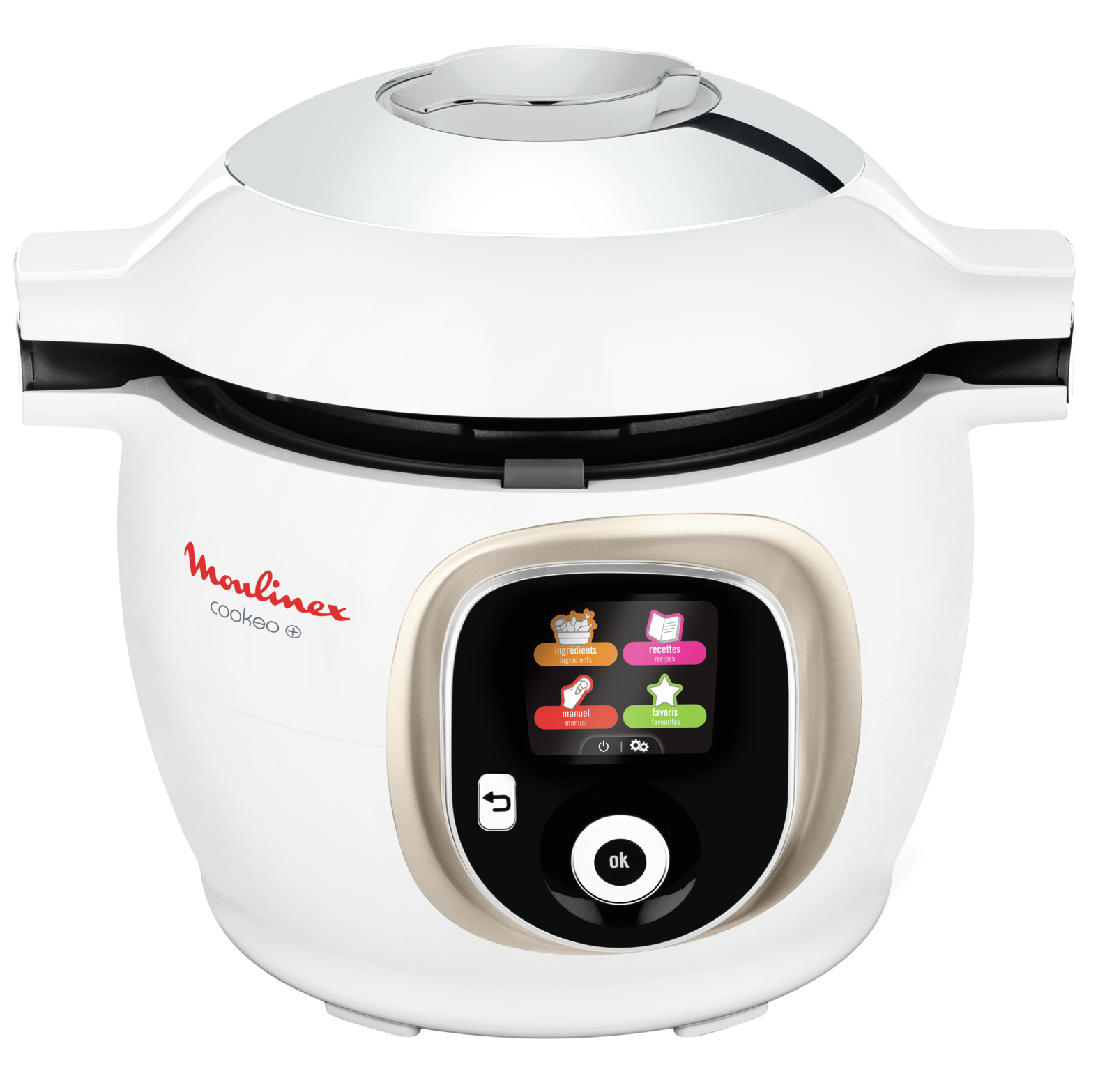 Moulinex CE851A 6 L 1600 W Silver, White – image 1