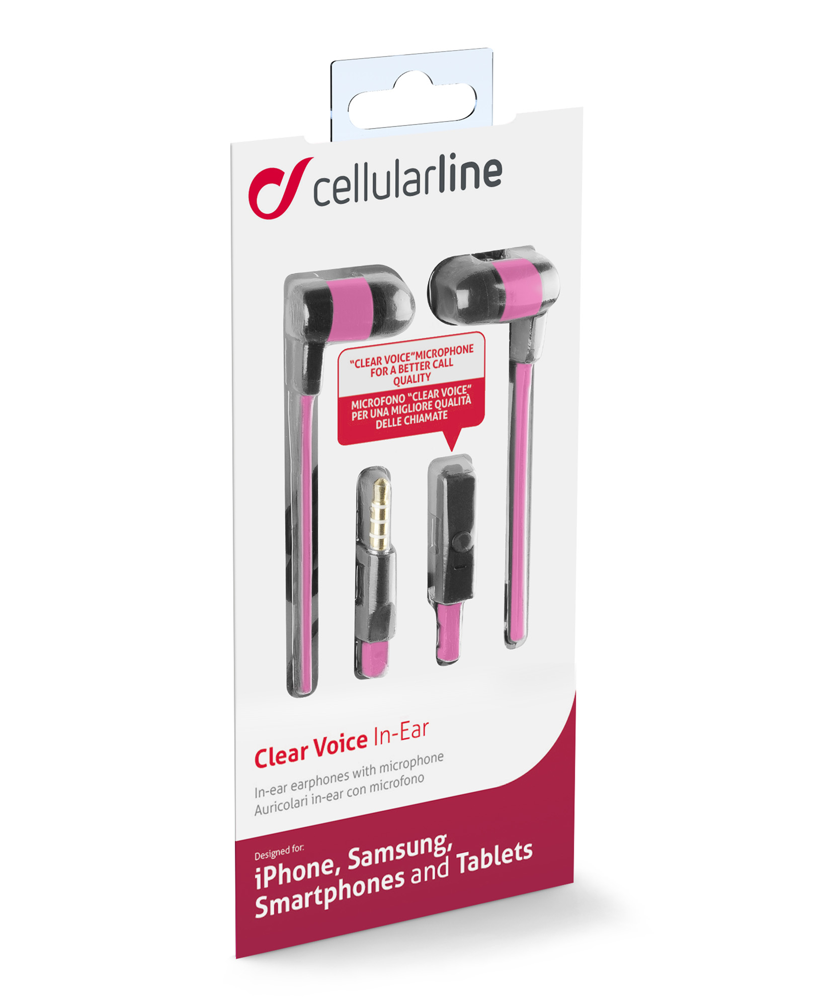 Cellularline Clear Voice Stereo In Ear - Universal – image 3