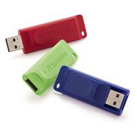 32GB STORE N GO USB FLASH DRIVE 3PK