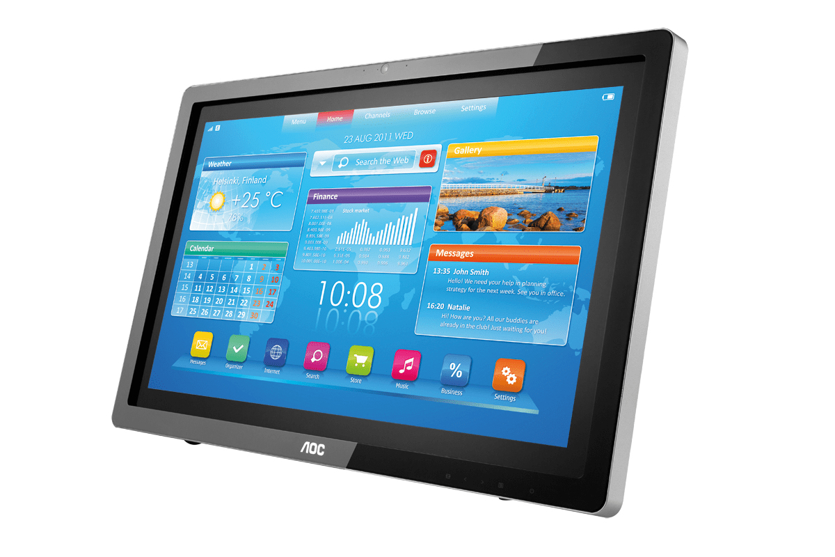 AOC A2072PWH/BK All-in-One PC/workstation – image 9