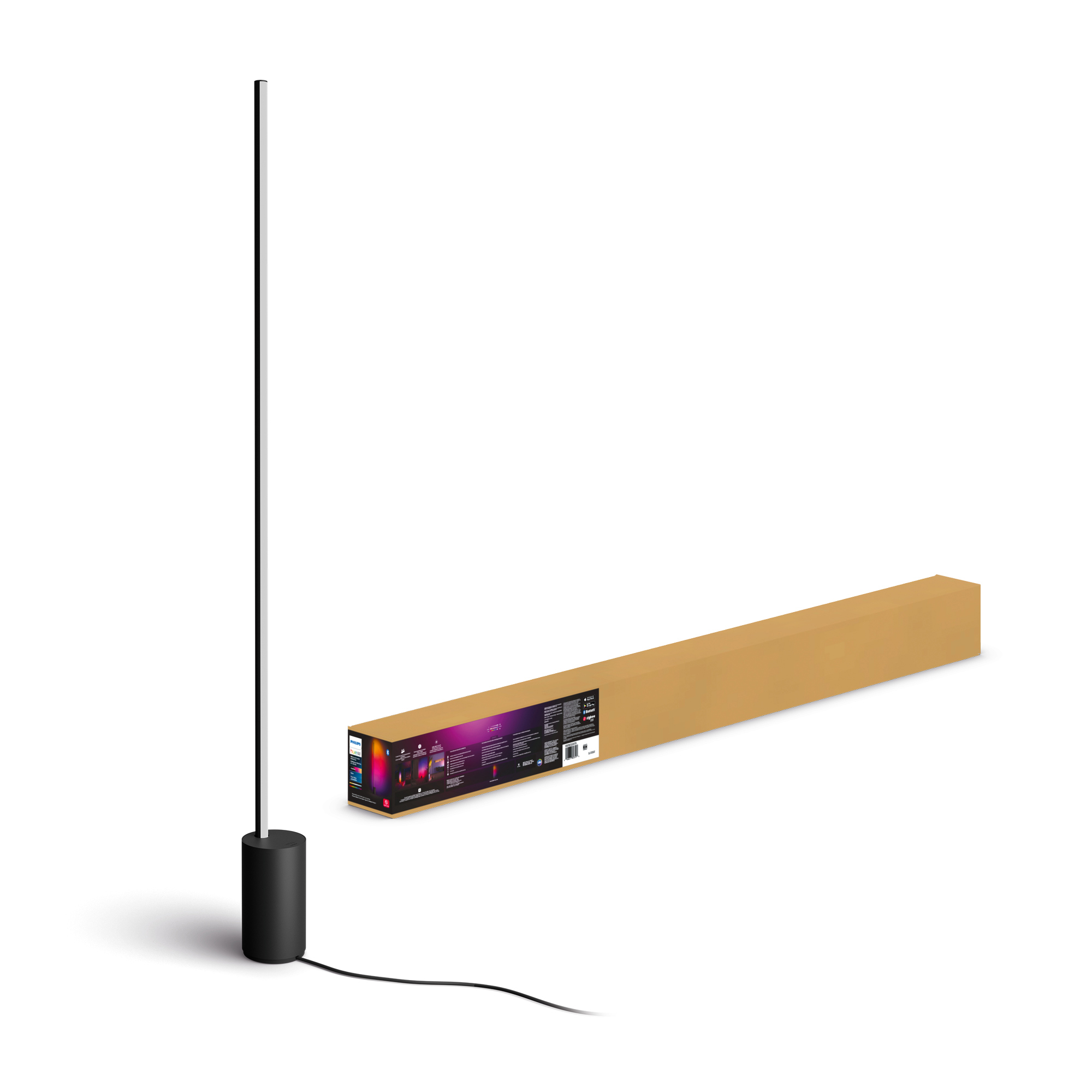 Philips by Signify Philips Hue White and colour ambience Signe gradient floor lamp – image 1