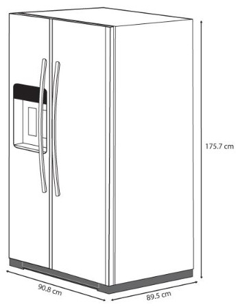 Whirlpool WD6078A side-by-side refrigerator Freestanding Stainless steel – image 4