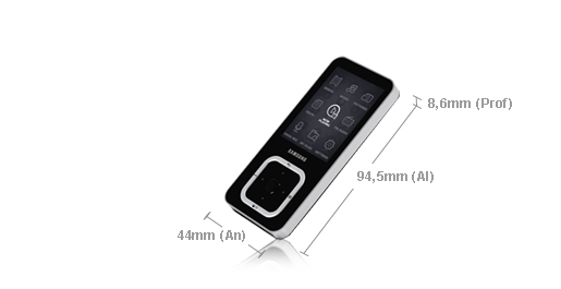 Samsung YP-Q3CB MP3/MP4 player – image 3