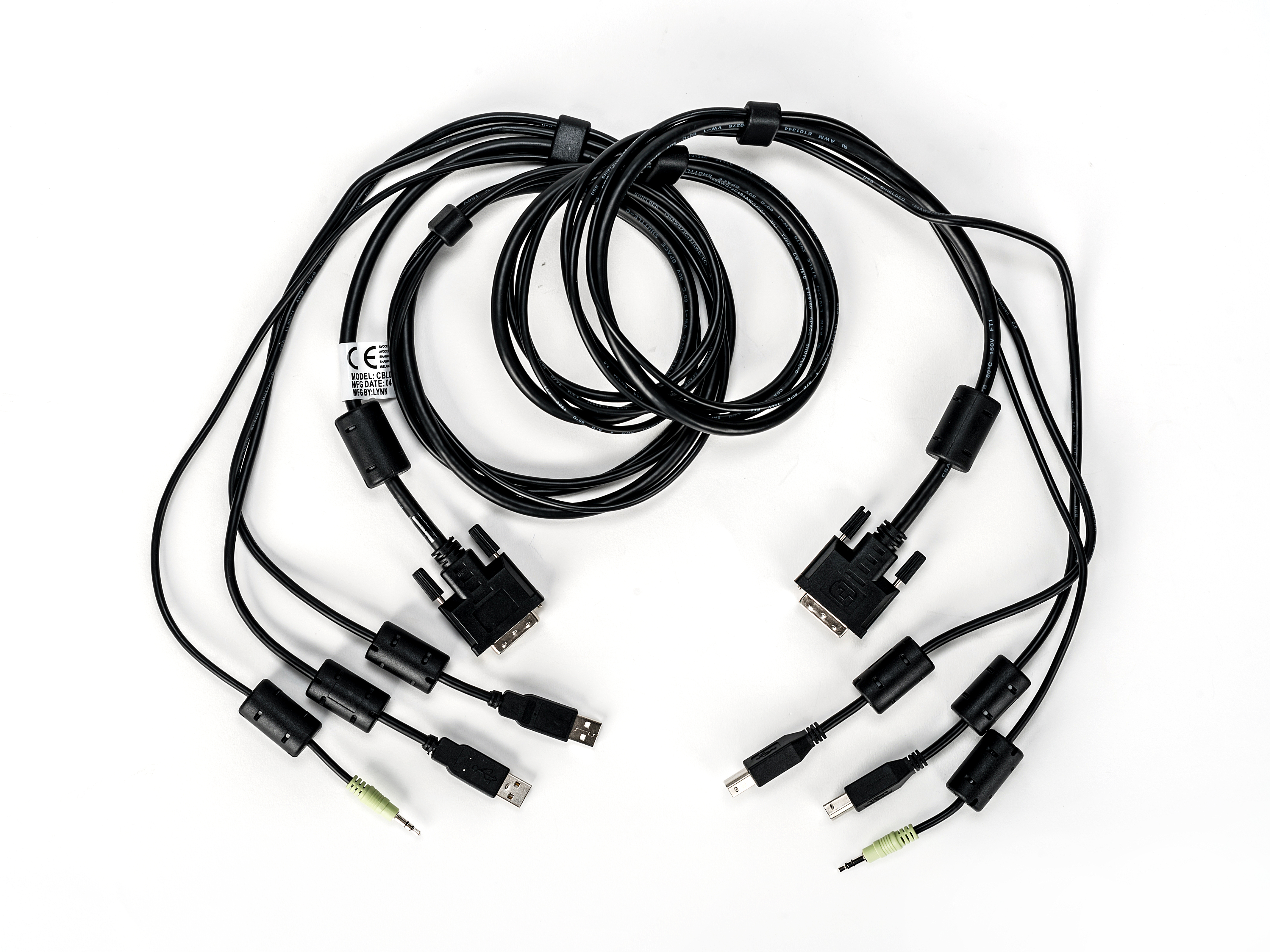 Vertiv Avocent CBL0146 KVM cable 1.8 m. Cable length: 1.8 m, Keyboard port type: USB, Mouse port type: USB