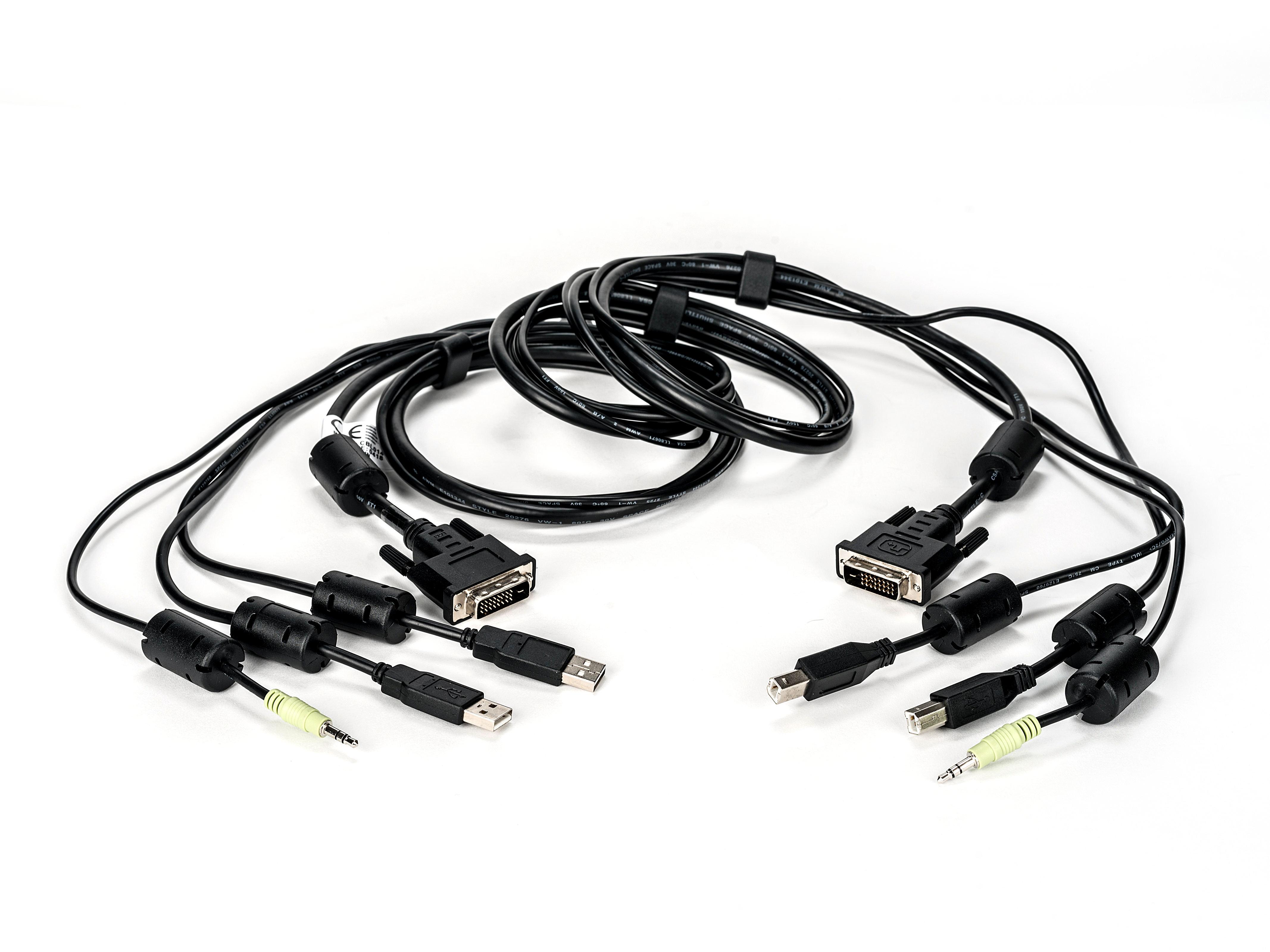 Vertiv Avocent CBL0146 KVM cable 1.8 m. Cable length: 1.8 m, Keyboard port type: USB, Mouse port type: USB