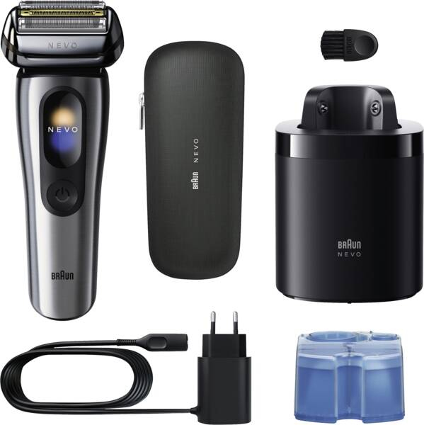Braun NEVO 917667 men's shaver Foil shaver Trimmer Silver – image 3