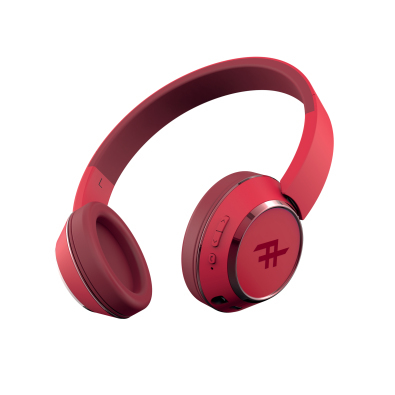 ZAGG Coda Headset Wired & Wireless Head-band Calls/Music Bluetooth Red image 2