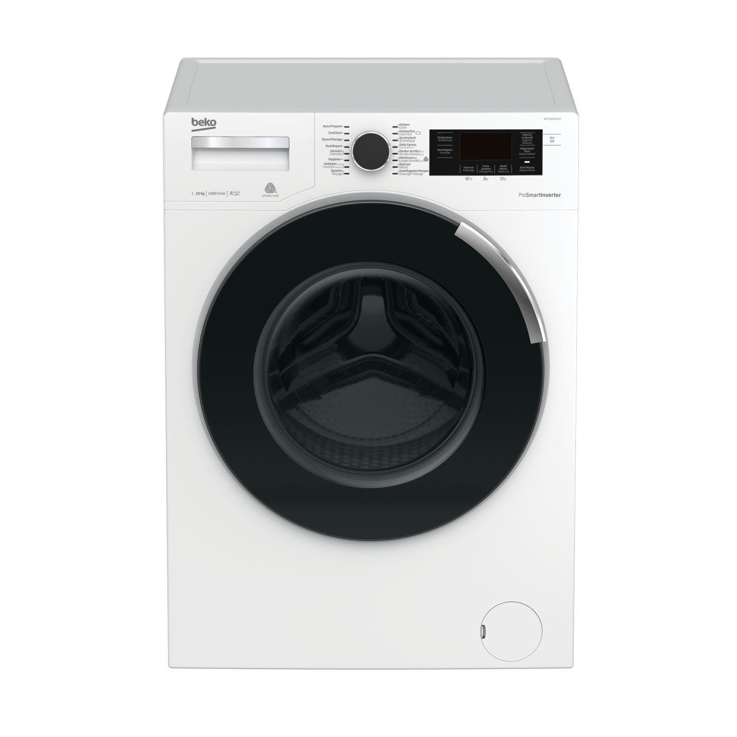 Beko WTE 10744 XST — vue 1 sur 2