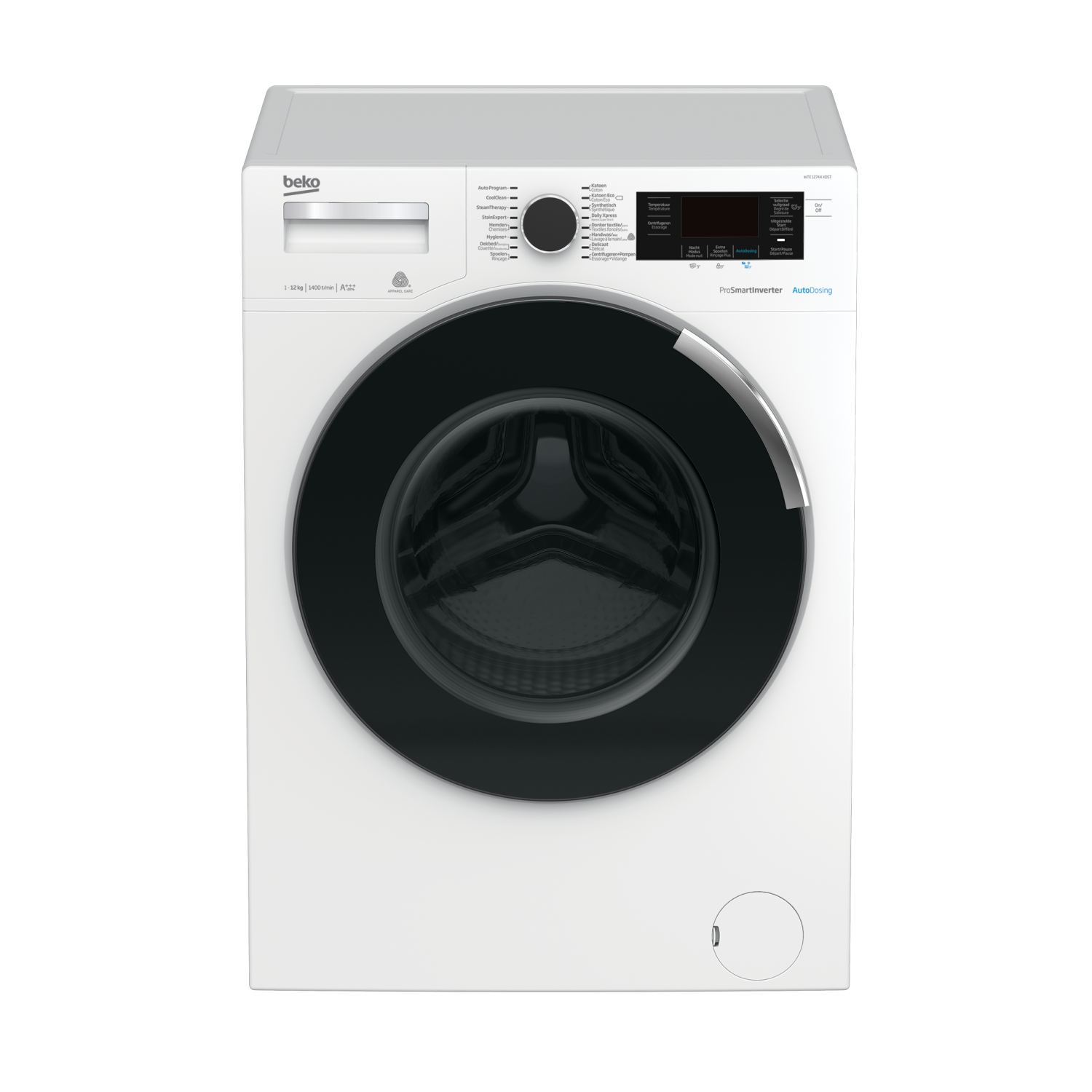 Beko WTE 12744 XDST — vue 1 sur 2