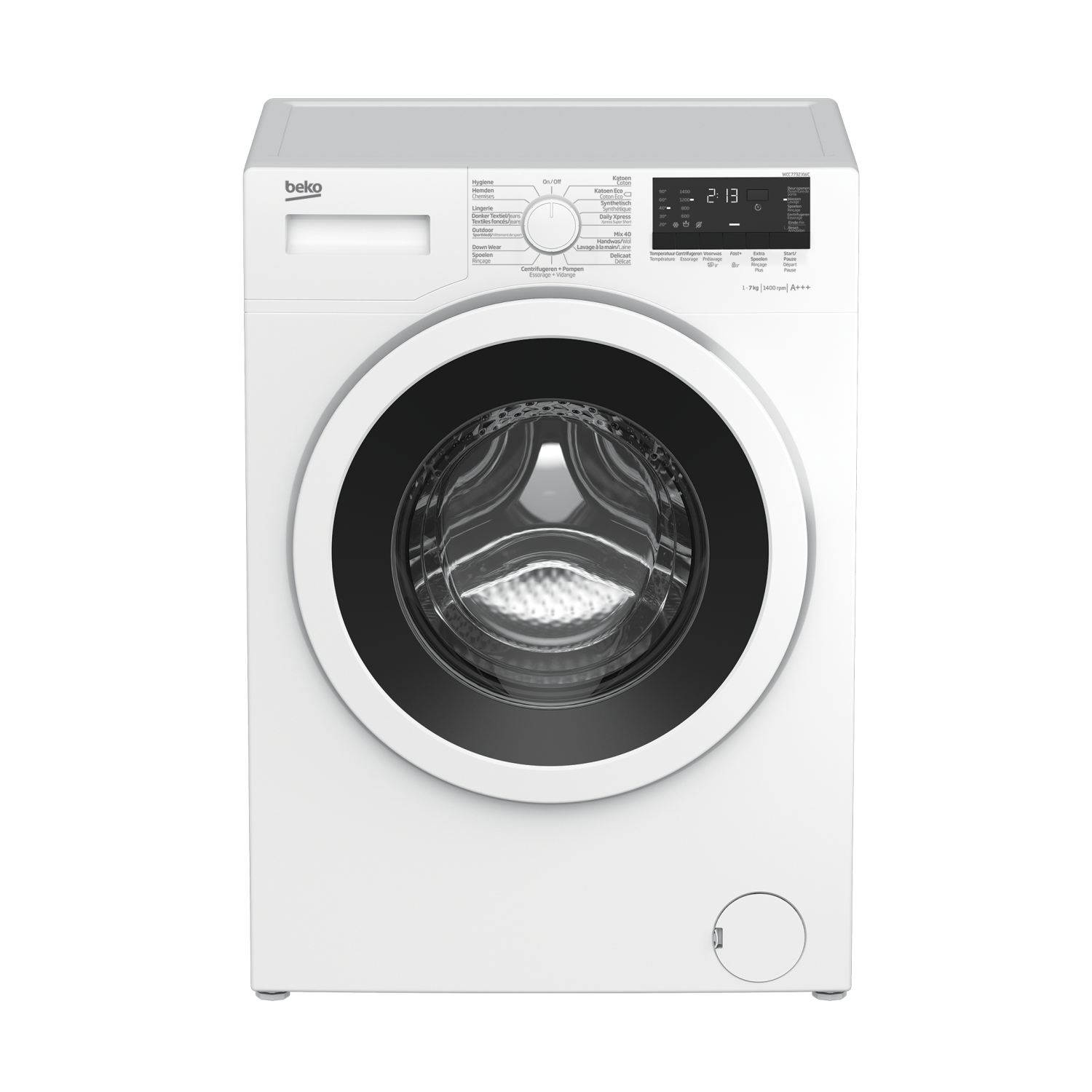 Beko WCC 7732 XWC — vue 1 sur 2