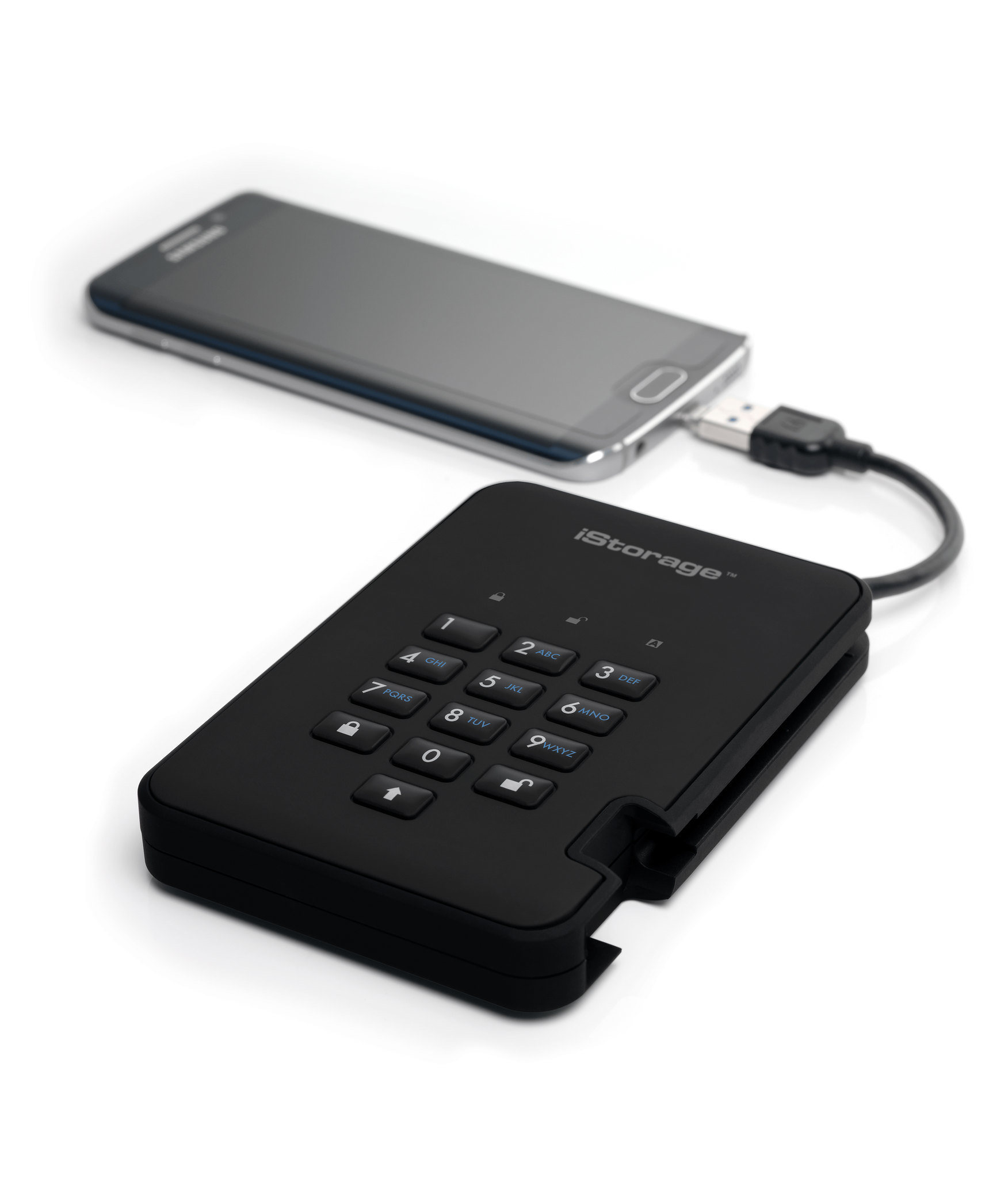 iStorage diskAshur² HDD 5TB Black | Secure Portable Hard Drive |AES-XTS 256-bit Hardware Encryption | PIN protected | OS & Platform Independent | TAA Compliant|Brute force hack defence | Dust/Water Resistant image 7
