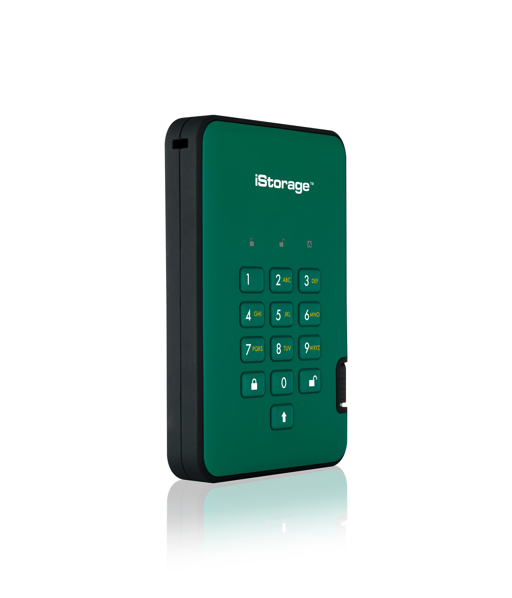 Origin Storage DISKASHUR2 SSD 256-BIT 8TB - GREEN