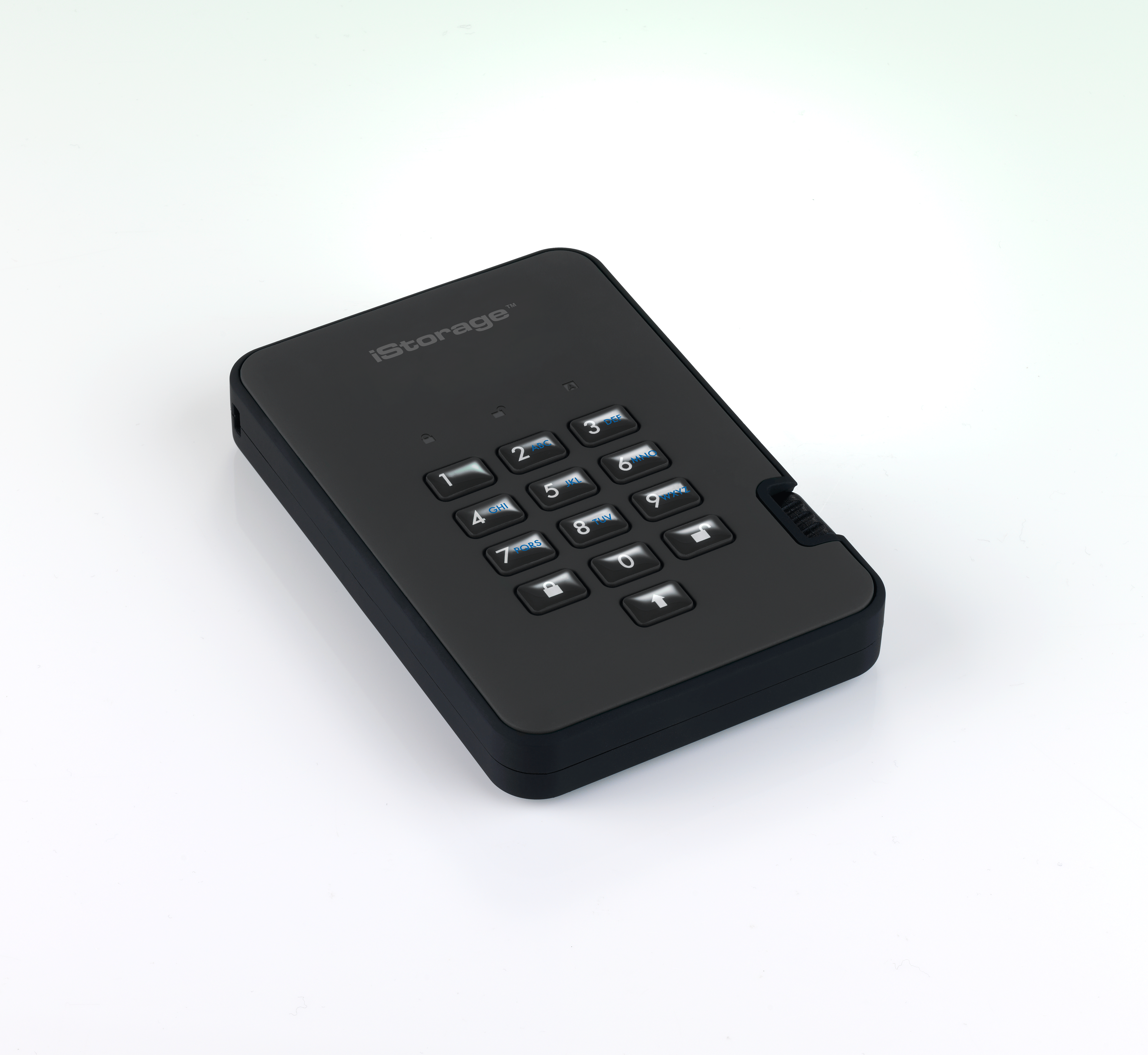 iStorage diskAshur2 256-bit 1TB USB 3.2 secure encrypted solid-state drive – Black IS-DA2-256-SSD-1TB-B image 6