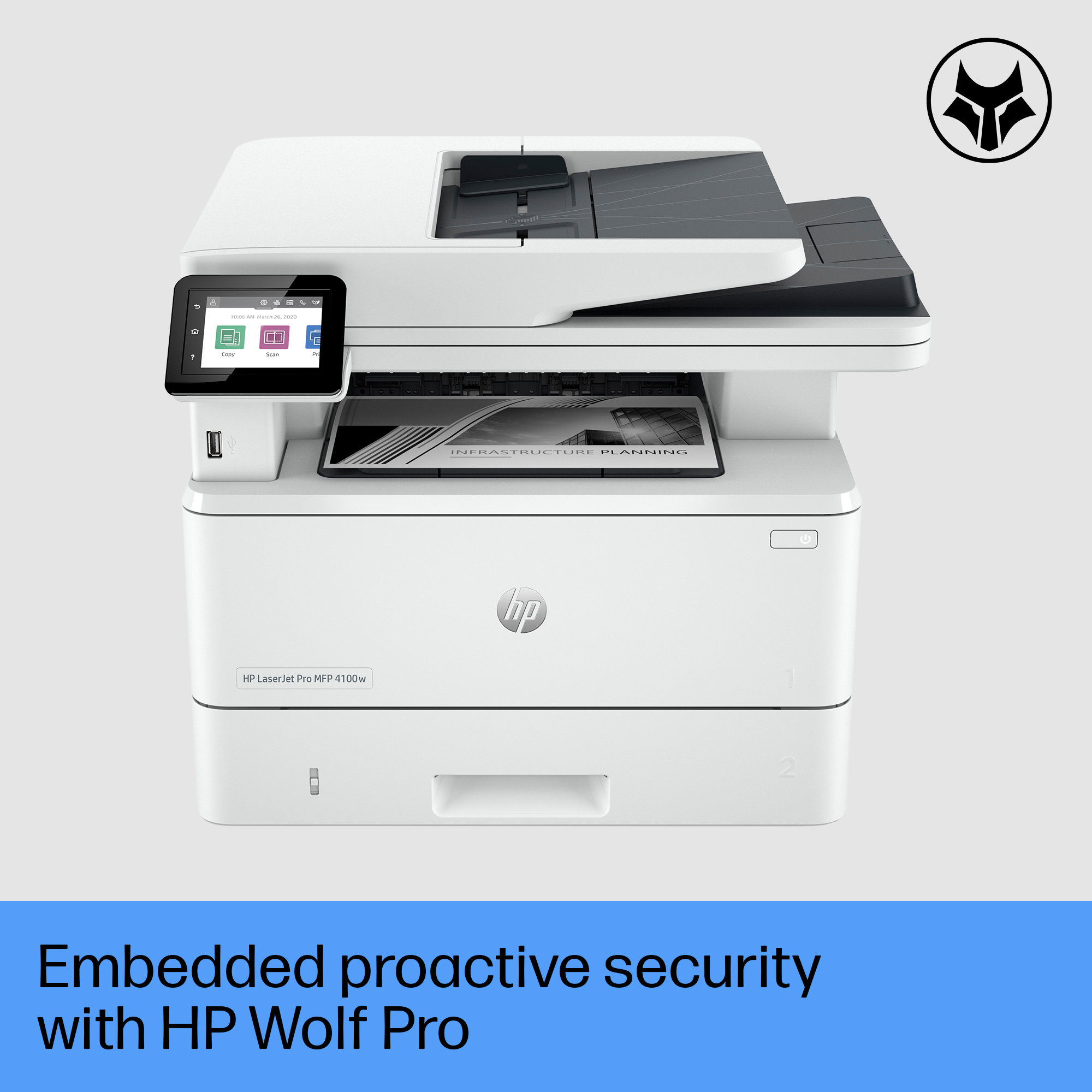 HP LaserJet Pro MFP 4102fdw Printer – image 5