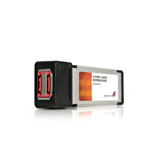 StarTech.com 2 Port ExpressCard eSATA Controller Adapter Card – image 2