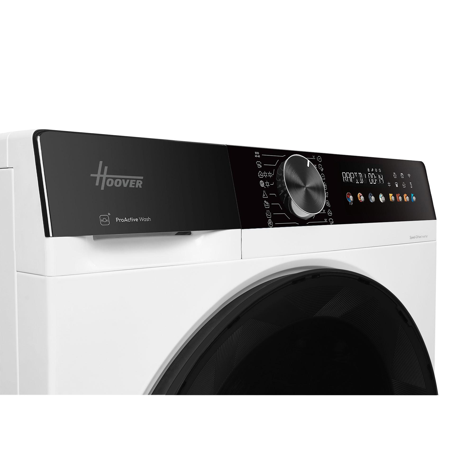 Hoover HBWR4106BL10UC80 washer dryer Freestanding Front-load White – image 5