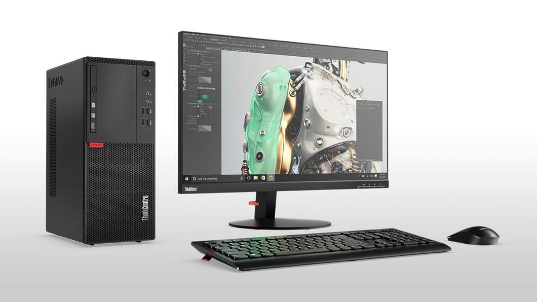 Lenovo ThinkCentre M710 Intel® Core™ i5 i5-7400 8 GB DDR4-SDRAM 256 GB SSD Windows 10 Pro Tower PC Black image 7