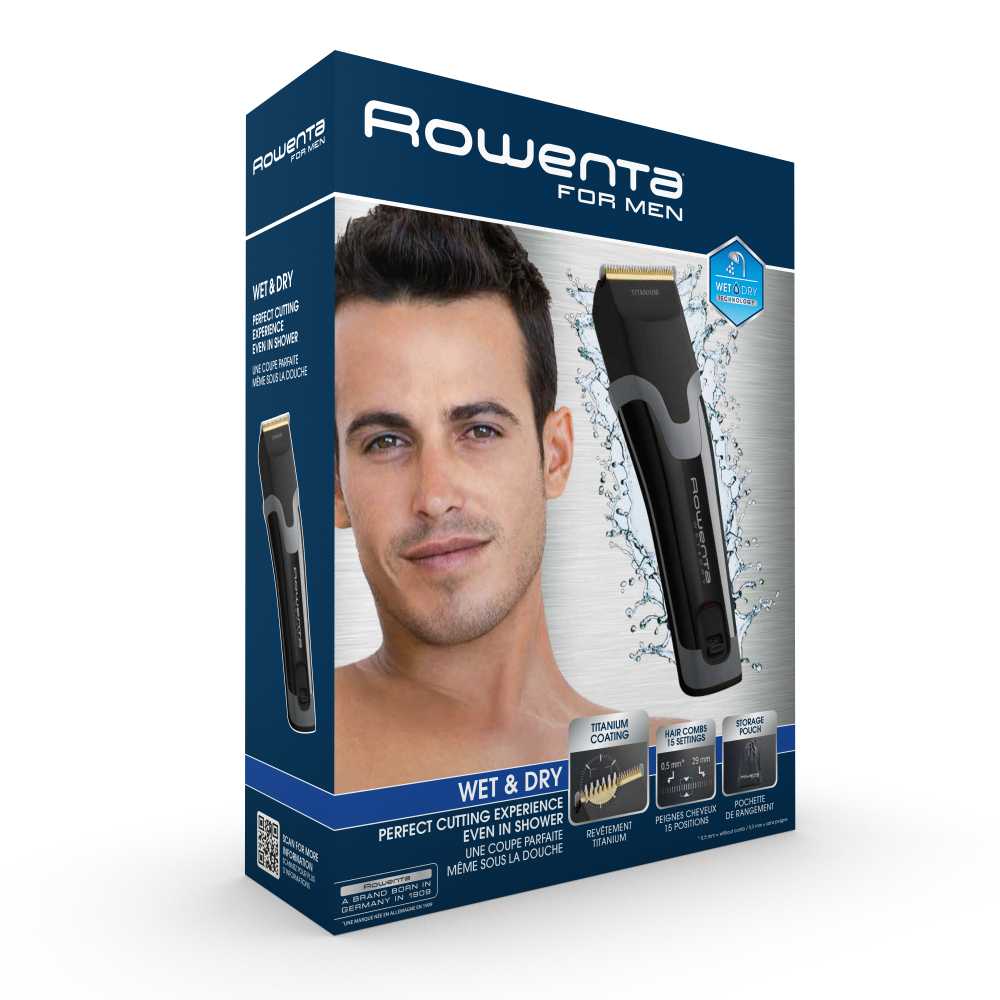 Rowenta TN5100F0 hair trimmers/clipper Black, Grey 15 Nickel-Metal Hydride (NiMH) – image 2