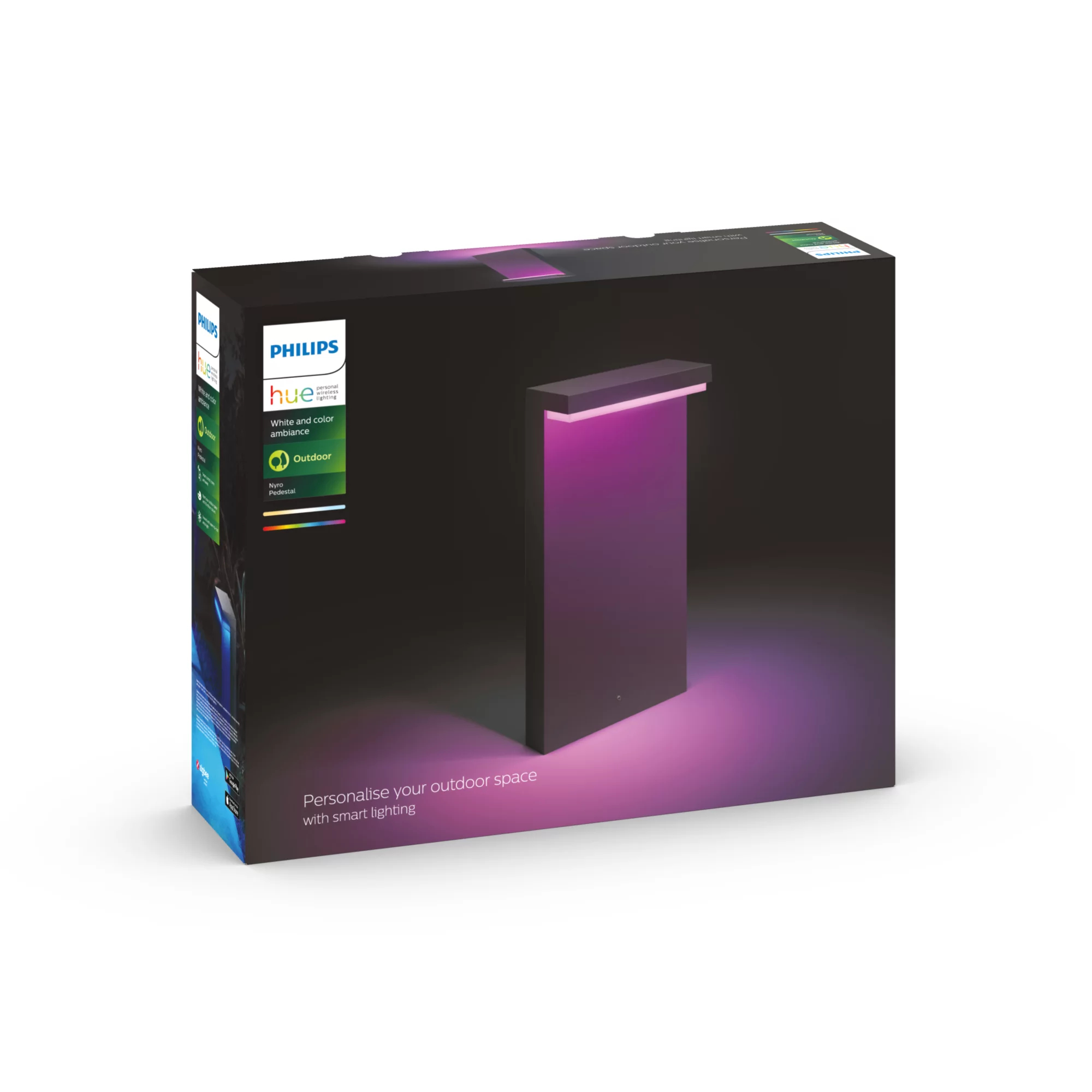 Philips by Signify Philips Hue White and colour ambience Nyro Outdoor pedestal – image 5