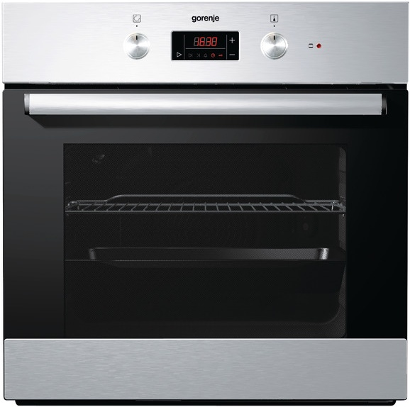Gorenje BO5322SX 65 L Black, Stainless steel