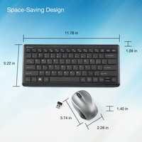 Verbatim 70739 keyboard Mouse included Universal RF Wireless QWERTY Black – image 8