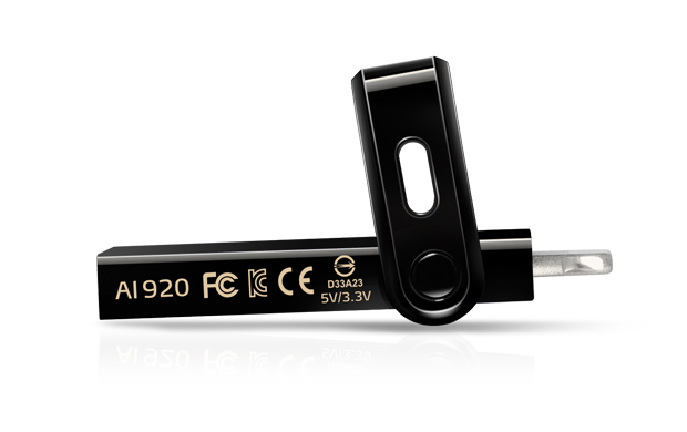 Memoria USB ADATA AAI920 - 32GB - USB 3.1 - Negro - AAI920-32G-CBK
