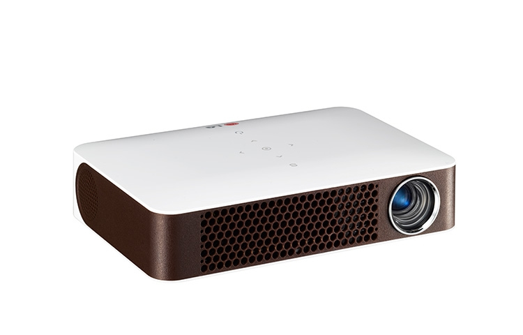 LG PW700 data projector Standard throw projector 700 ANSI lumens DLP WXGA (1280x800) 3D Brown, White – image 3