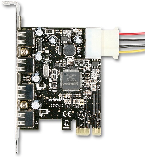 Axagon PCEU-40 interface cards/adapter – image 4