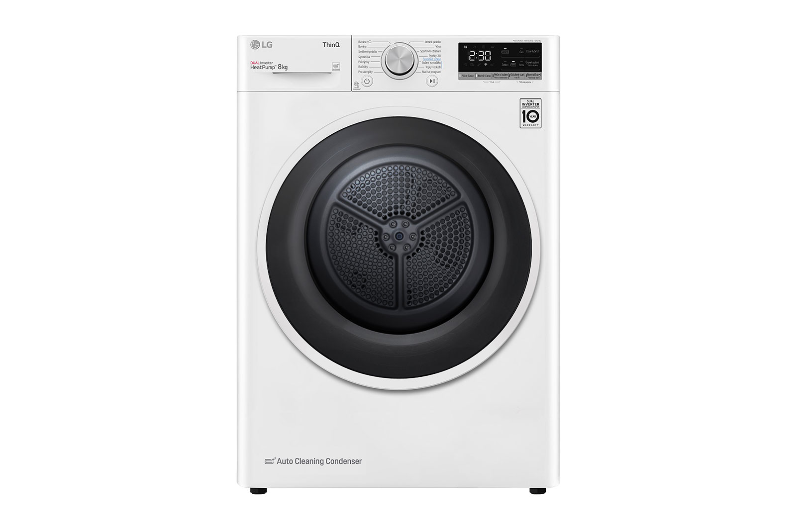 LG RC8TV9AVWN tumble dryer Freestanding Front-load – image 1
