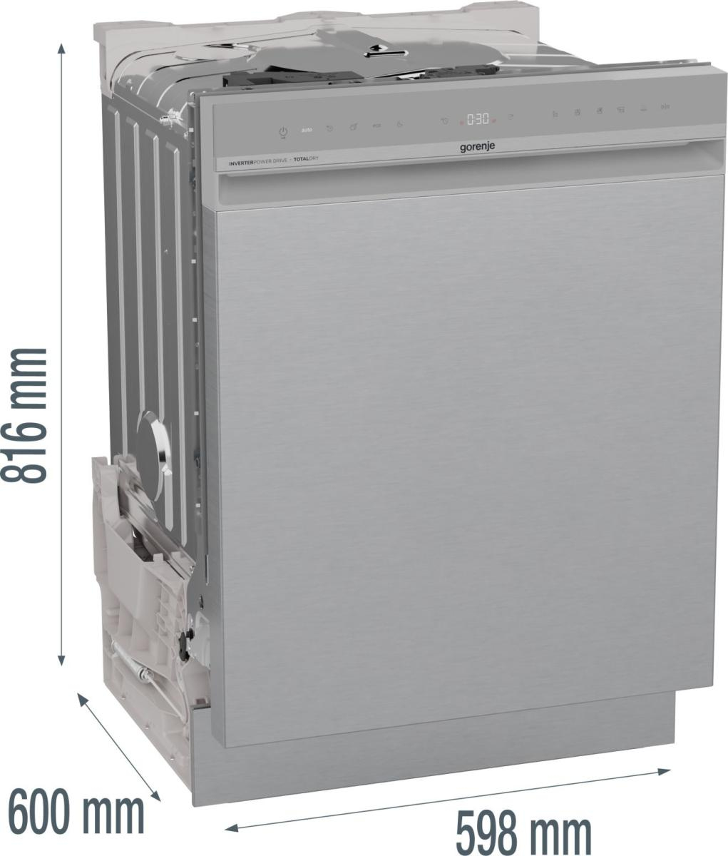 Gorenje GU663B90X Semi built-in 16 place settings – image 7
