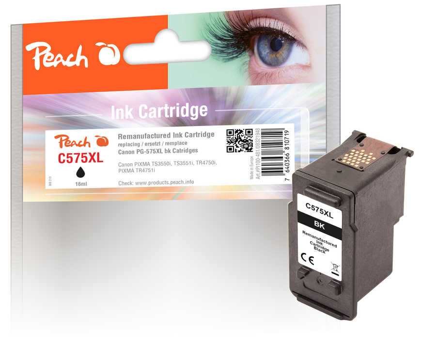 Peach Print-head XL black compatible with Canon PG-575XL, 5437C001