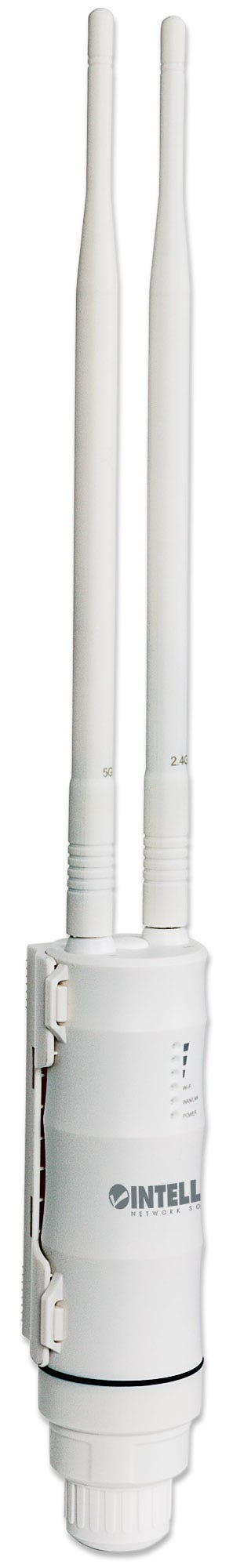 Intellinet High-Power Wireless AC600 Outdoor Access Point / Repeater, 433 Mbps Wireless AC (5 GHz) + 150 Mbps Wireless N (2.4 GHz), IP65, 28 dBm, Wireless Clien – image 2