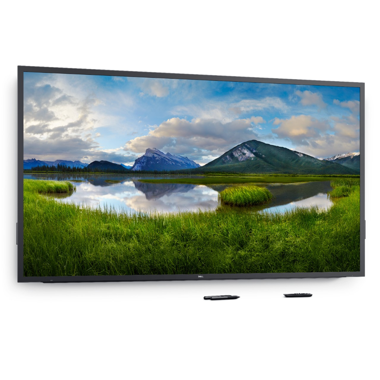 DELL C8618QT computer monitor 2.17 m (85.6″) 3840 x 2160 pixels 4K Ultra HD LCD Touchscreen Multi-user Black, Silver image 12
