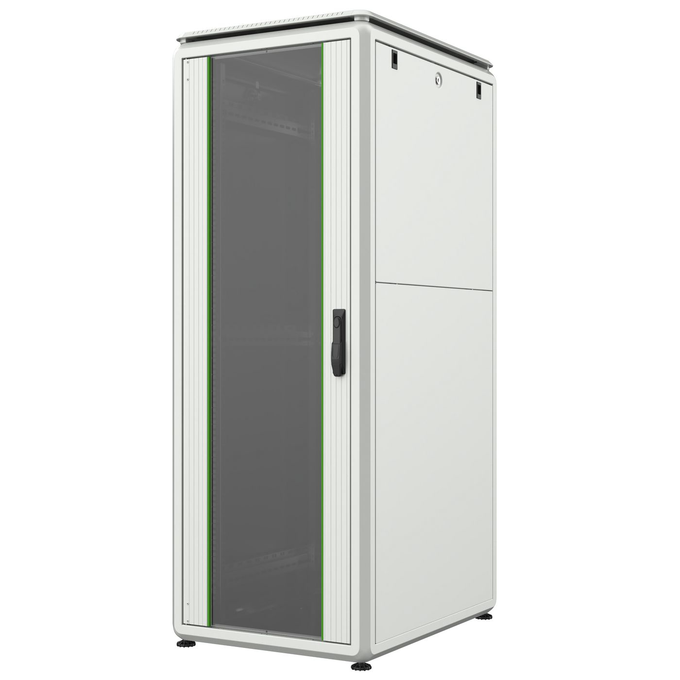 Lanview RDL32U68WH rack cabinet 32U Freestanding rack White – image 1