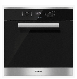 Miele H 2661-1 B 76 l A+ Must, Roostevaba teras