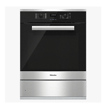 Miele H 2651-1-55 B 76 l A+ Must, Roostevaba teras