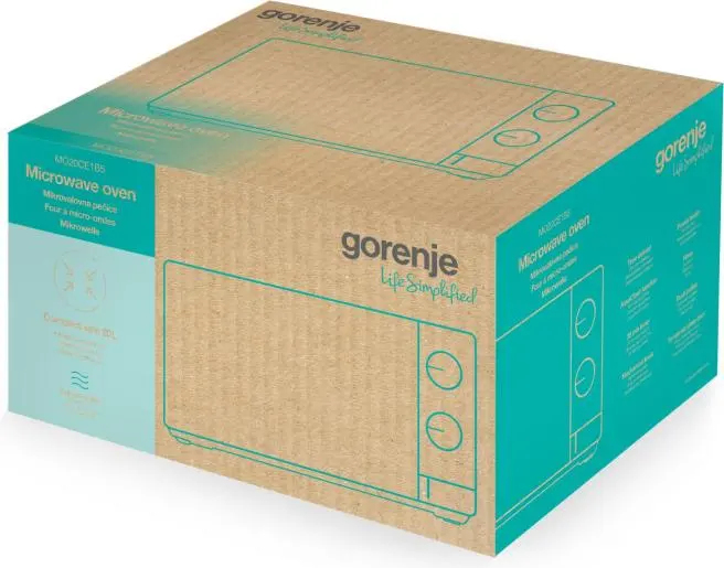Gorenje MO20CE1B5 Black Combination microwave Countertop – image 8