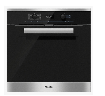 Miele H 6460 BP 76 l A+ Must, Roostevaba teras
