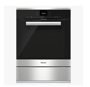 Miele H 6650-55 BP 76 l A+ Must, Roostevaba teras