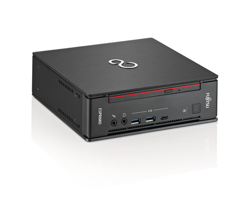 Fujitsu ESPRIMO Q957 Intel® Core™ i5 i5-7500T 8 GB DDR4-SDRAM 256 GB SSD Windows 10 Pro Mini PC Black, Red image 1