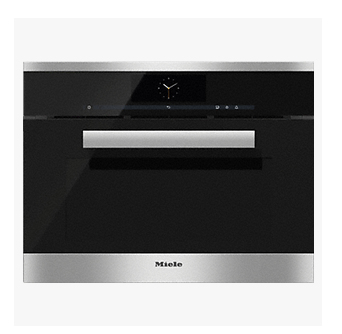 Miele DGC 6800 48 l Must, Roostevaba teras
