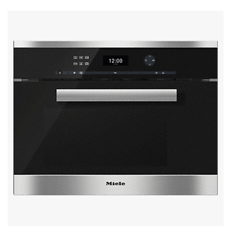 Miele DGM 6401 40 l 1000 W Must, Roostevaba teras