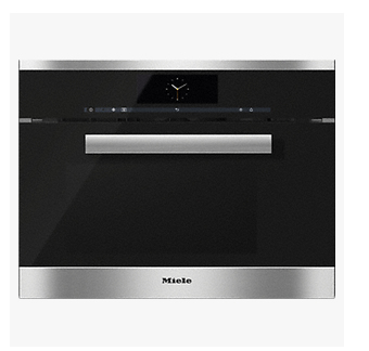 Miele DGM 6800 40 l 1000 W Must, Roostevaba teras