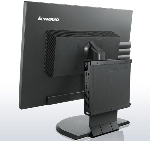 Lenovo ThinkCentre M72e Tiny Intel® Celeron® G465 2 GB DDR3-SDRAM 8 GB SSD Windows Embedded Standard 7 Mini PC Black image 4